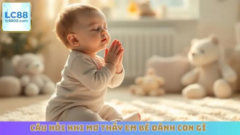 Câu hỏi khi mơ thấy em bé đánh con gì